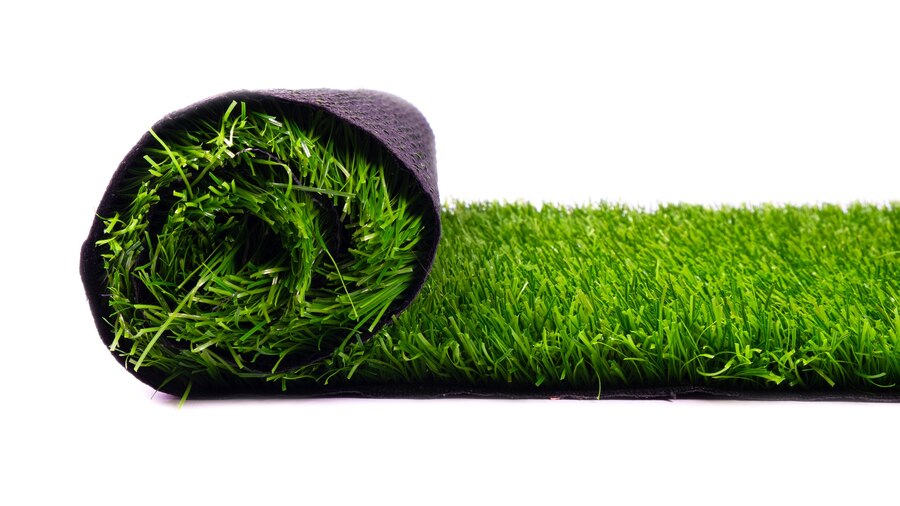 artificial turf green grass roll coverings sports fields lawn isolated 118478 909