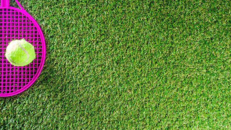 green grass with tennis racket ball 136595 15653 edited